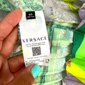Versace fits like a small , worn once!!